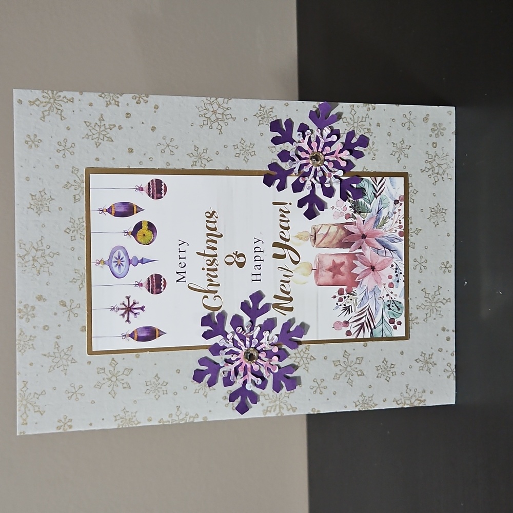 Handmade Christmas Card.